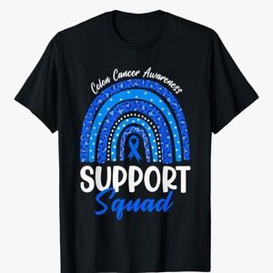Colon Cancer Awareness Men’s Custom Graphic T shirt